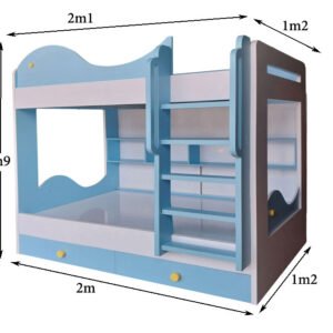 Giường Tầng Cho Bé Cao Cấp MS 3199 Giường Tầng Gỗ MDF