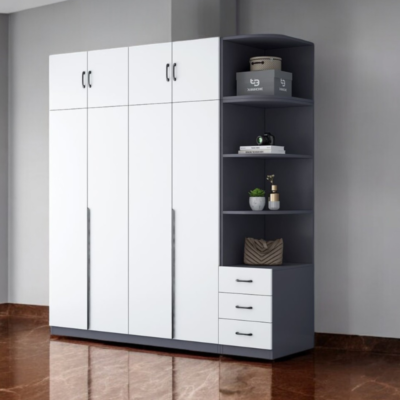 Mẫu tủ quần áo đẹp hiện đại MS 3207 Mẫu tủ quần áo đẹp hiện đại