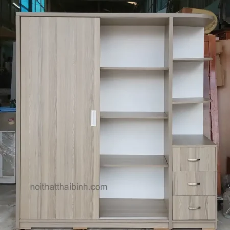 Tủ quần áo cánh lùa hiện đại MS 1233 6 Tủ quần áo cánh lùa hiện đại MS 1233