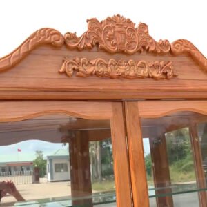 Tủ rượu gỗ gõ đỏ MS 3203 Tủ rượu gỗ gõ đỏ
