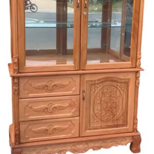 Tủ rượu gỗ gõ đỏ MS 3203 Tủ rượu gỗ gõ đỏ
