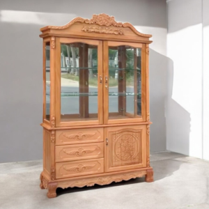 Tủ rượu gỗ gõ đỏ MS 3203 Tủ rượu gỗ gõ đỏ