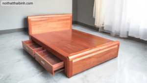 Khám Phá Vẻ Đẹp và Độ Bền Của Giường Ngủ Gỗ Xoan Đào - Sự Lựa Chọn Hoàn Hảo Cho Gia Đình Bạn 28 Giường ngủ gỗ xoan đào