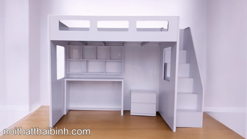 150+ Giường Gỗ Tầng: Giải Pháp Tiện Lợi Cho Không Gian Nhỏ 68 Giường gỗ tầng