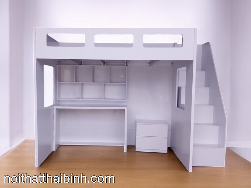 150+ Giường Gỗ Tầng: Giải Pháp Tiện Lợi Cho Không Gian Nhỏ 56 Giường gỗ tầng