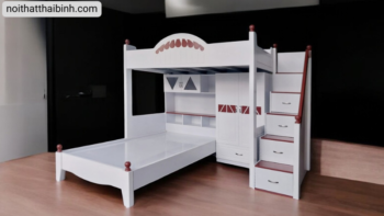 Giường tầng 1m6x2m