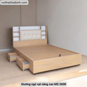 Giường ngủ vạt nâng cao