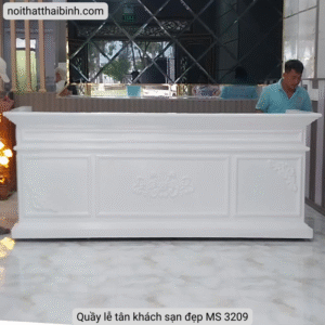 Quầy lễ tân khách sạn đẹp