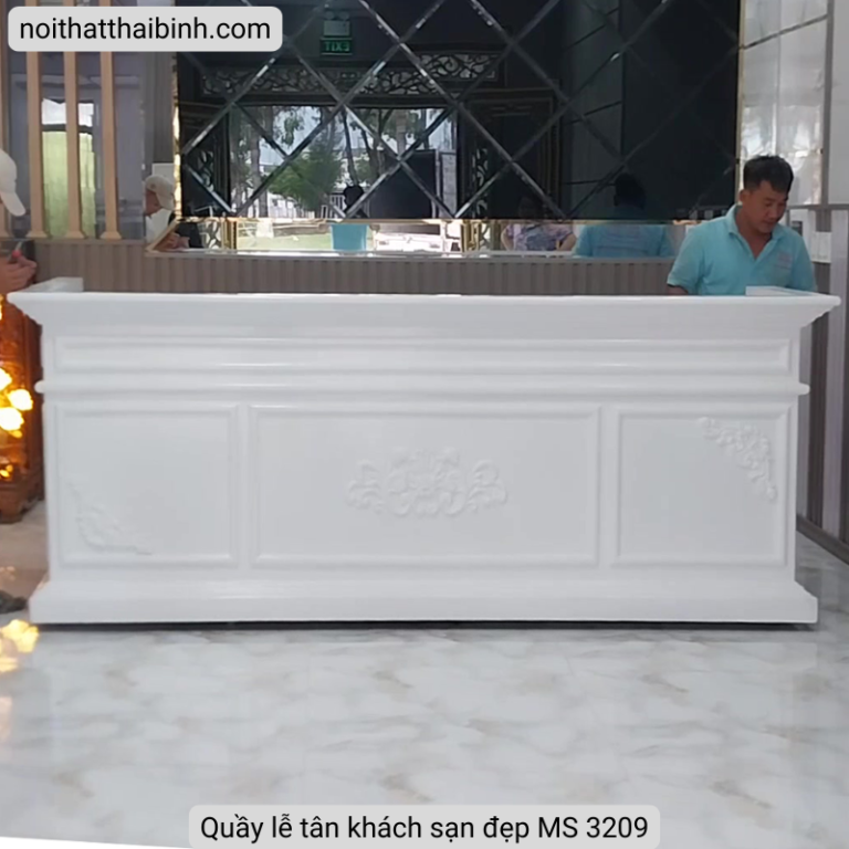 Quầy lễ tân khách sạn đẹp
