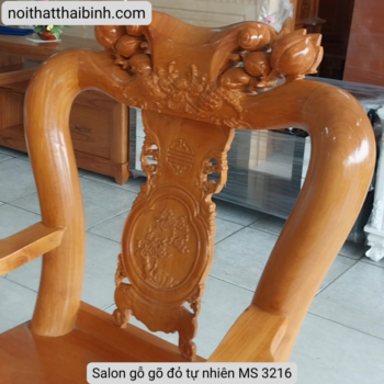 Salon gỗ gõ đỏ tự nhiên