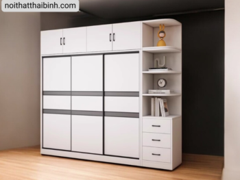 Tủ đựng quần áo bằng gỗ