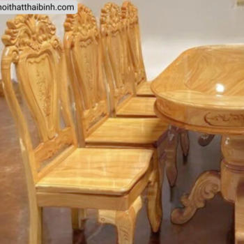 Bộ bàn ăn 8 ghế MS 3084 Bộ bàn ăn 8 ghế