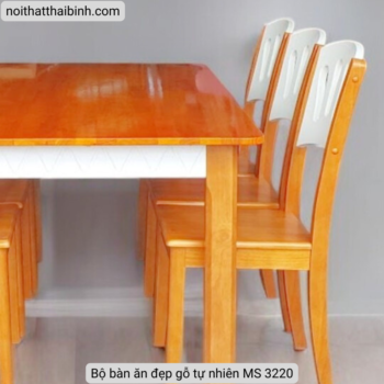 Bộ bàn ăn đẹp MS 3220 Bộ bàn ăn đẹp MS 3220