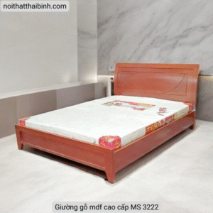 Giường gỗ mdf cao cấp