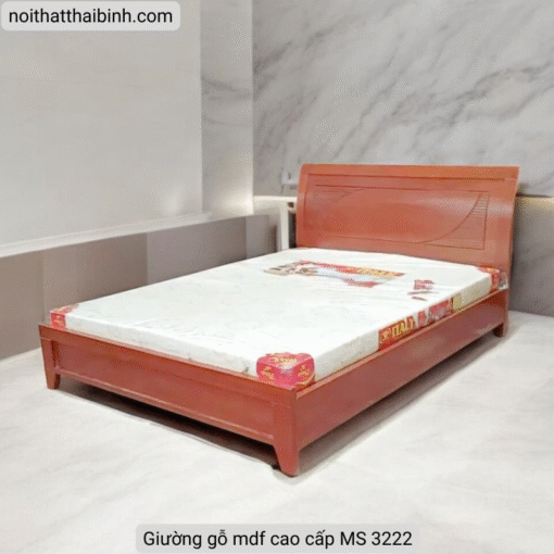 Giường gỗ mdf cao cấp