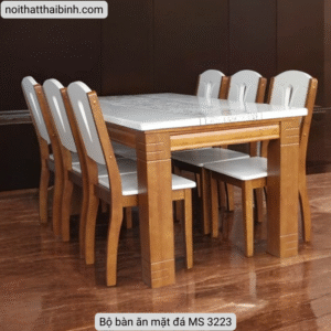 Bộ bàn ăn mặt đá