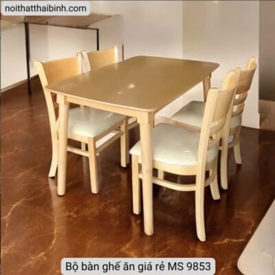 Bộ bàn ghế ăn giá rẻ
