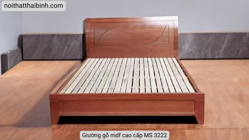 Giường gỗ mdf cao cấp