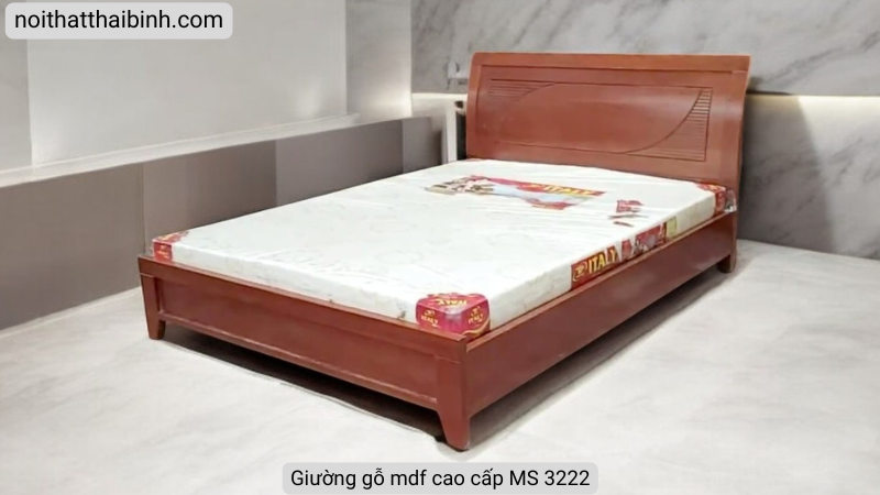 Giường gỗ mdf cao cấp