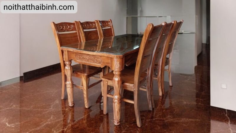 Mẫu bàn ăn gỗ đẹp hiện đại Mẫu bàn ăn gỗ đẹp hiện đại