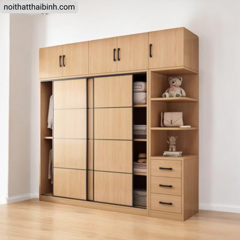 Thiết kế tủ quần áo hiện đại Thiết kế tủ quần áo hiện đại