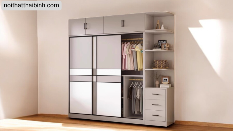 Thiết kế tủ quần áo hiện đại Thiết kế tủ quần áo hiện đại
