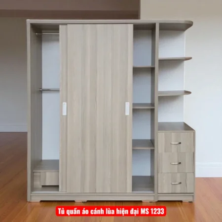 Tủ quần áo cánh lùa hiện đại