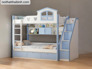 Chọn giường 2 tầng thông minh cho người lớn và trẻ em 1 Giường 2 tầng thông minh