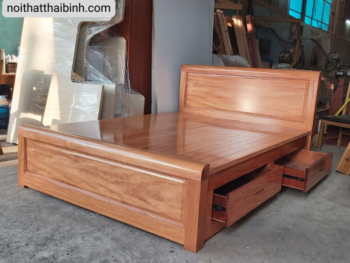 50 mẫu giường gỗ tự nhiên sang trọng