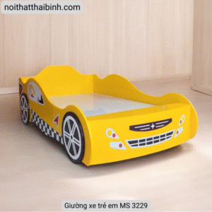 Giường ngủ hình ô tô cho bé trai