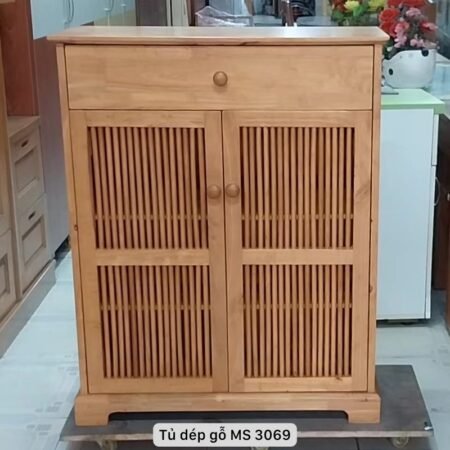 Tủ giày dép gỗ MS 3069 9 Tủ dép gỗ