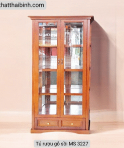 Tủ rượu gỗ sồi