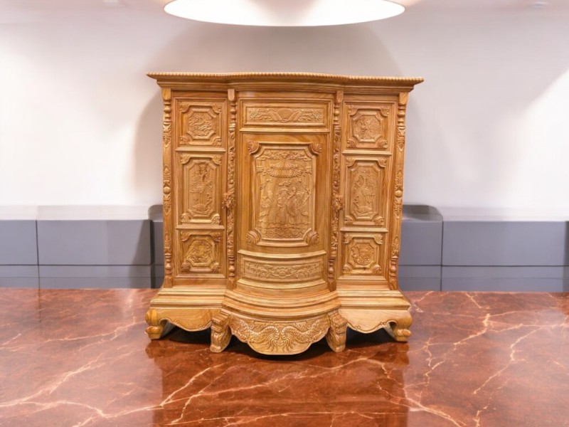 5 bí quyết giữ tủ thờ luôn sáng bóng, bền đẹp 2 5 bí quyết giữ tủ thờ luôn sáng bóng, bền đẹp