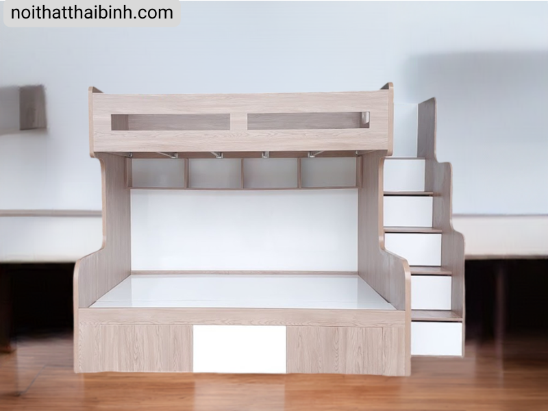 250 mẫu giường tầng gỗ tự nhiên bền đẹp nhất 13 250 mau giuong tang go tu nhien ben dep nhat 2