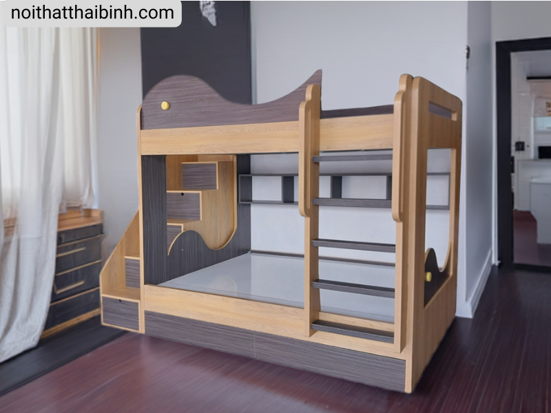 250 mẫu giường tầng gỗ tự nhiên bền đẹp nhất 10 250 mau giuong tang go tu nhien ben dep nhat