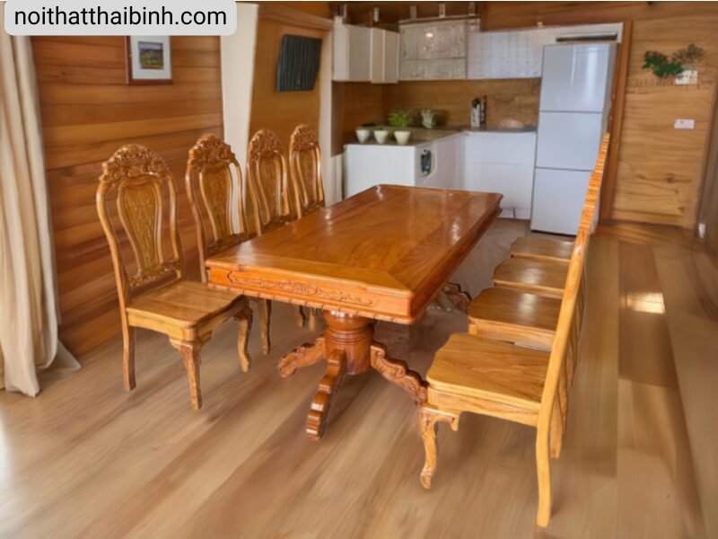 9 cách bảo quản bàn ăn gỗ luôn bền đẹp
