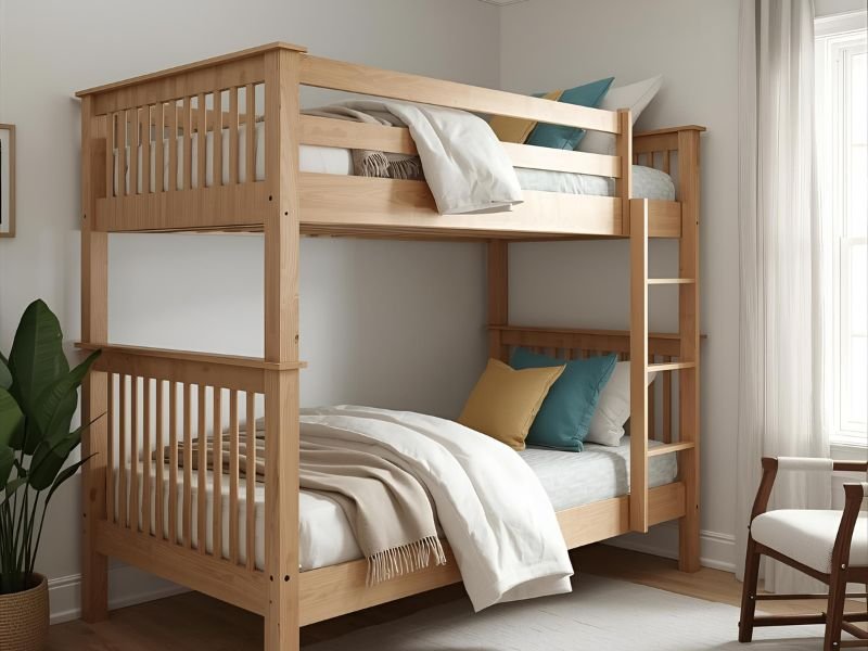 Cách xử lý mối mọt và ẩm mốc trên giường tầng gỗ tự nhiên