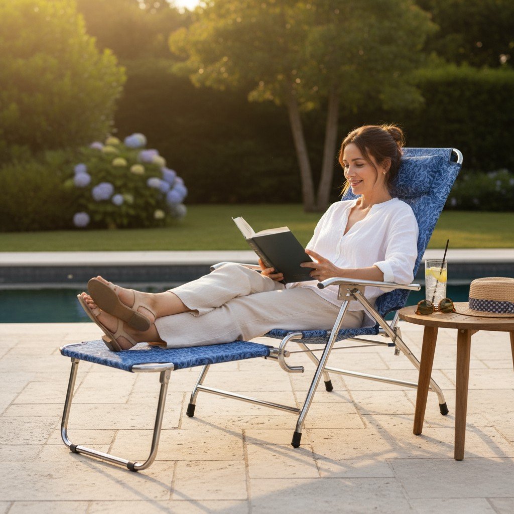 Hướng dẫn chi tiết cách chọn ghế bố phù hợp với không gian thư giãn