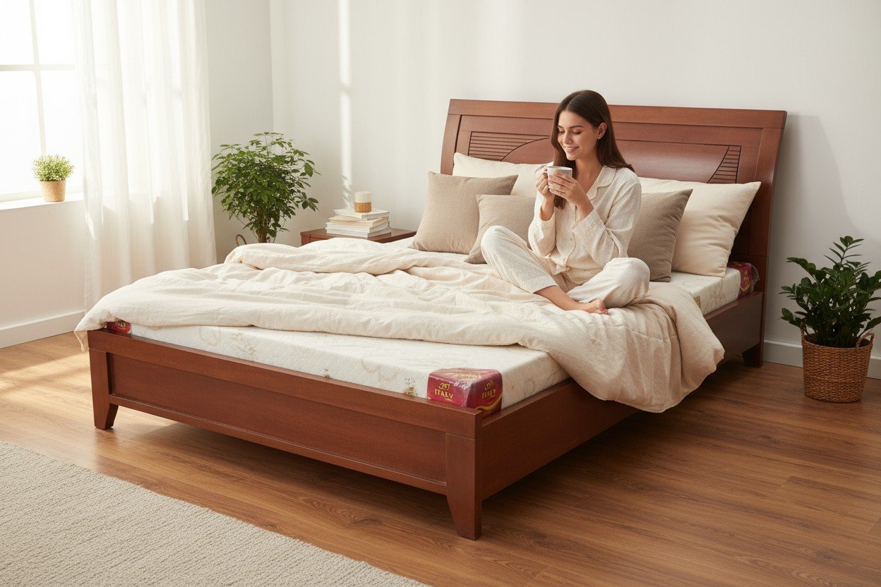 Giường Gỗ Tự Nhiên - Lựa Chọn Hoàn Hảo Cho Phòng Ngủ Sang Trọng 2025 30 Giường gỗ tự nhiên cao cấp