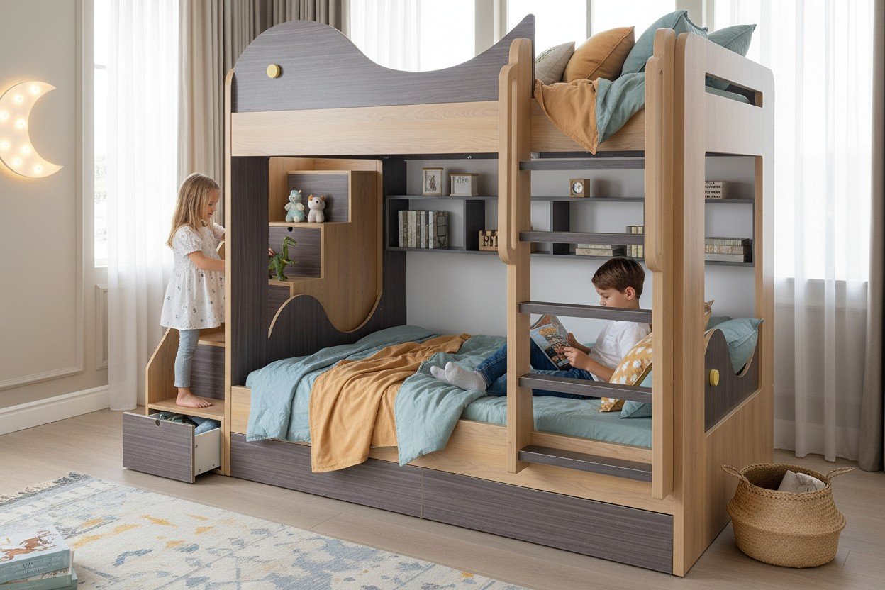Giường tầng phòng ngủ