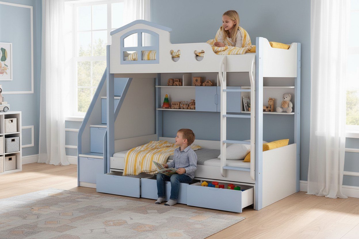 Giường tầng phòng ngủ