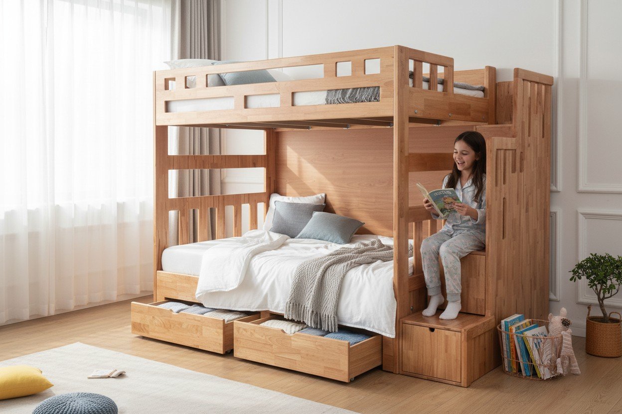 Giường tầng phòng ngủ