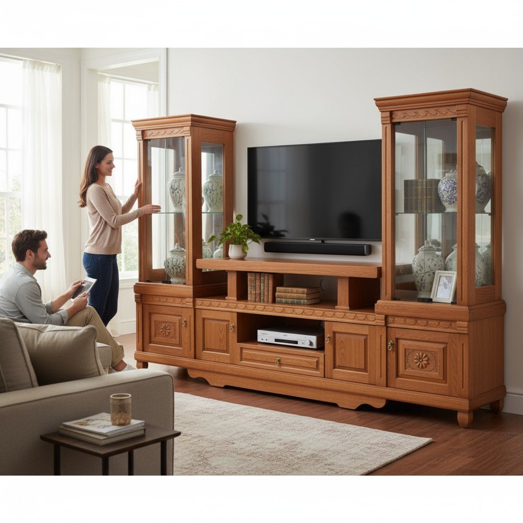 Kệ tivi phòng khách hiện đại