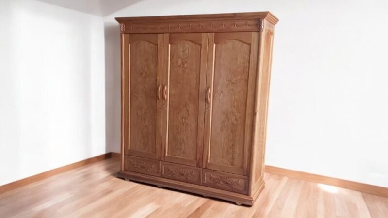 5 Cách sửa tủ quần áo bị hỏng bản lề