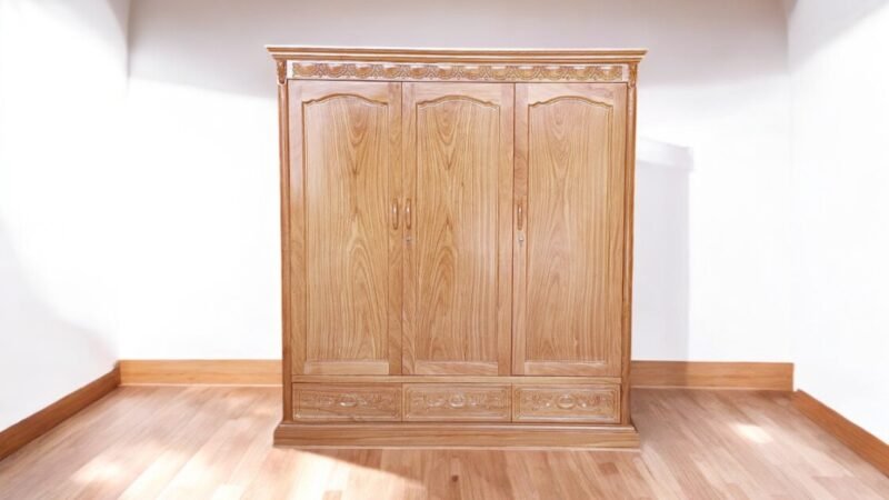 7 Mẹo chống bụi cho tủ quần áo sạch đẹp 5 Cách sửa tủ quần áo bị hỏng bản lề