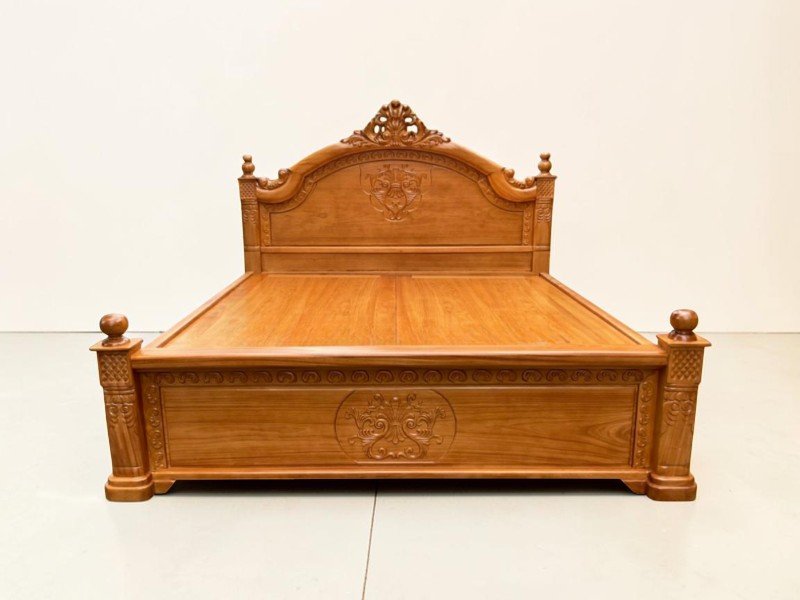 9 lưu ý quan trọng khi chọn giường gỗ cho bé Thanh chắn giường gỗ trẻ em khoảng cách khít an toàn