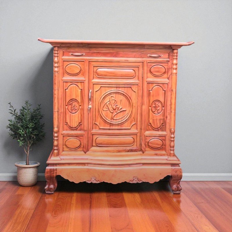 10 Bí Quyết Trang Trí Tủ Thờ Đẹp Hút Tài Lộc Năm 2025 16 Tủ thờ đẹp