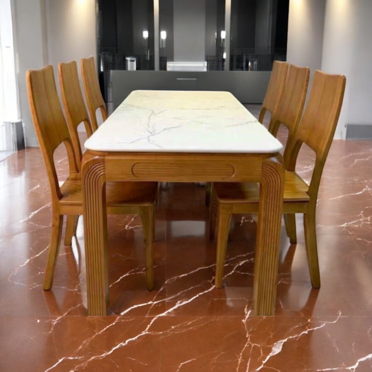 5 Bí Quyết Giữ Bàn Ăn Gỗ Không Bị Cong Vênh 6 4 Mẹo Trang Trí Bàn Ăn Gỗ Phong Cách Hiện Đại