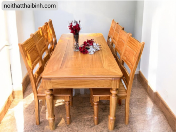 6 cách chọn bàn ghế ăn gỗ phù hợp với không gian