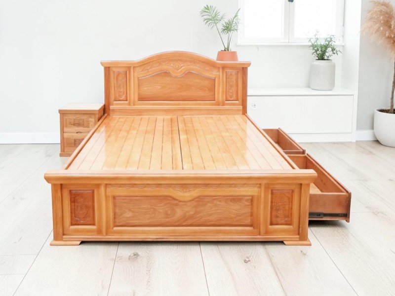 6 điều cần biết khi mua giường gỗ tự nhiên chuẩn nhất